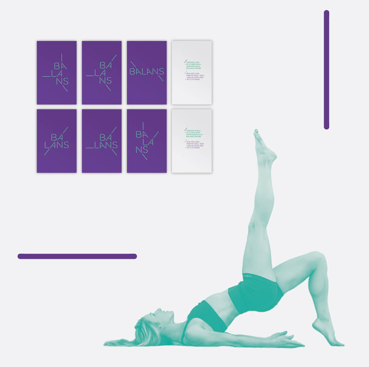 Logo design for Balans Pilates Studio