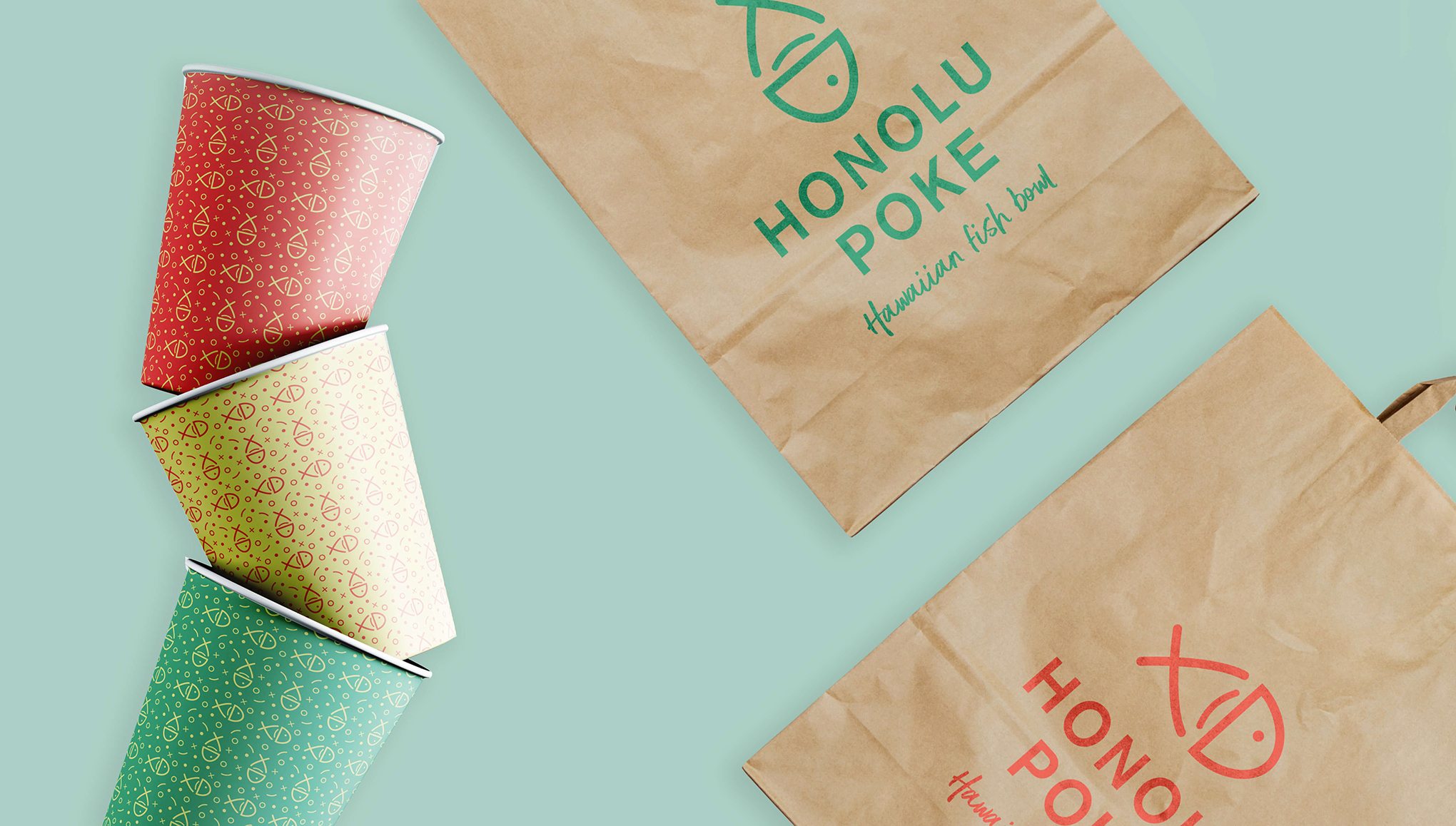 Honolu Poke packaging